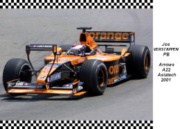 Jos Verstappen  -  Arrows  A22  2001 - Grand Prix / F1