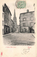 FRANCE - Niort - L'église Notre Dame - Ruelle - Carte Postale Ancienne - Niort