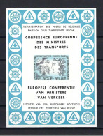 België N°LX40 Europeese Conferentie 1963 MNH ** POSTFRIS ZONDER SCHARNIER COB € 50,00 SUPERBE - Deluxe Sheetlets [LX]