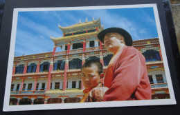 Precious Choeni Dhom Phak Rimpoche With A Younger Lama - Armory Pub, Taiwan - Taiwan