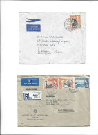 GREAT BRITAIN UNITED KINGDOM ENGLAND COLONIES - GOLD COAST GHANA - POSTAL HISTORY LOT - SWITZERLAND CONSULATE ACCRA - Gold Coast (...-1957)