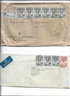 GREAT BRITAIN UNITED KINGDOM ENGLAND COLONIES - GOLD COAST GHANA - POSTAL HISTORY LOT - SWITZERLAND CINDERELLA ACCRA - Goudkust (...-1957)