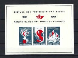 België N°LX44 Bestuur Der Posterijen 1964 MNH ** POSTFRIS ZONDER SCHARNIER COB € 22,50 SUPERBE - Foglietti Di Lusso [LX]