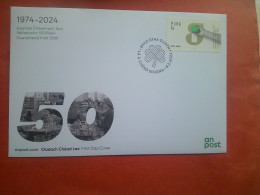 8.2.2024 "guarenteed Irish" Symbol,  50th. - FDC