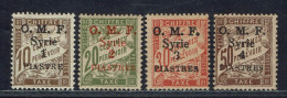 Syrie. 1920. T. Taxe N° 5/8* - Timbres-taxe