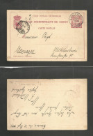 BELGIAN CONGO. 1889 (24 Sept) EIC. Banana - Germany. Wilhelinshaven. Via Dutch Mail, Netherlands. Transit Rotterdam (29  - Otros & Sin Clasificación