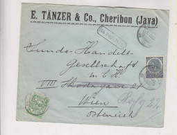 NETHERLANDS INDIES 1913 CHERIBON Cover To Austria - Niederländisch-Indien