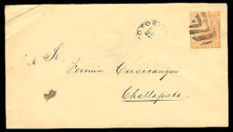 BOLIVIA. 1894. Potosi To Challapata. Stationery. - Bolivia