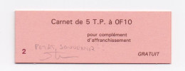 CARNET PRIVE CLAIRE BLANC OCTOBRE 1991 - Other & Unclassified