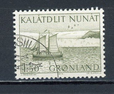 GROENLAND - TRANSPORTS POSTAUX - N° Yvert 75 Obli - Usati