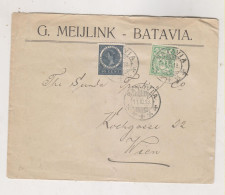 NETHERLANDS INDIES 1913 BATAVIA Cover To Austria - Niederländisch-Indien
