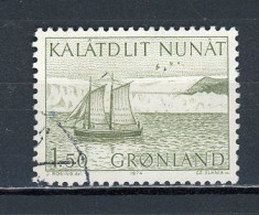 GROENLAND - TRANSPORTS POSTAUX - N° Yvert 75 Obli - Used Stamps