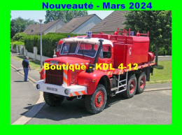 AL SP 224 - Camion Citerne Incendie Hors Chemin Berliet GBC 8 "Gazelle" - NOGENT-LE-ROTROU - Eure Et Loir - Pompieri