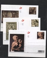 Année 2007 - CA170-CA172/BK170-BK172 - Europalia - Tarjetas Ilustradas (1971-2014) [BK]