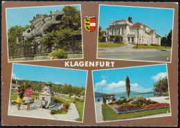 Austria - 9020 Klagenfurt Am Wörthersee - 4 Alte Ansichten - Stadttheater - Nice Stamp - Klagenfurt