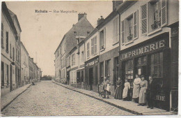 77 REBAIS  - Rue Margouiller  (imprimerie) - Rebais