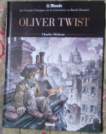 BD OLIVER TWIST CHARLES DICKENS GLéNAT LE MONDE - Sonstige & Ohne Zuordnung