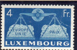 Luxembourg ,année 1951 (En Faveur De L'Europe Unie) N° 448** - Ungebraucht