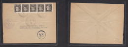 ANDORRA. 1943 (18 Dec) Correo Frances. A La Vieja - St. Pierre D'Albigny, Savoie. Censura Militar. Carta Franqueo Multip - Altri & Non Classificati