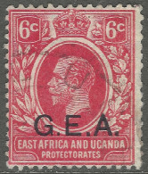 Tanganyika. 1917 Stamps Of East Africa And Uganda O/P GEA. 6c Used. SG 48. M3093 - Tanganyika (...-1932)