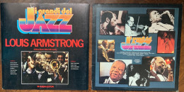 2 Dischi 33 Giri I GRANDI DEL JAZZ : Brani Storici E Louis Armstrong - Jazz