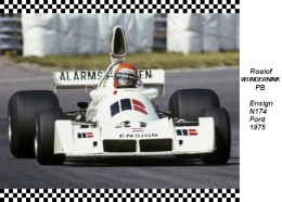 Roelof Wudernink  -  Ensign  N174  1975 - Grand Prix / F1