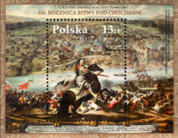 Poland - 2024 - 350th Anniversary Of Battle Of Chocim - Mint Souvenir Sheet - Nuevos