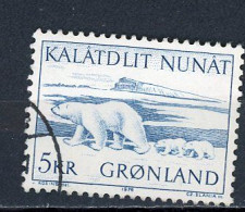 GROENLAND - OURS POLAIRE - N° Yvert 84 Obli. - Used Stamps