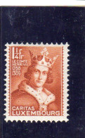 Luxembourg ,année 1933 (Effigie Henri VII) N°247** - Nuevos