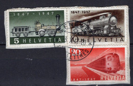 T1965 - SUISSE SWITZERLAND Yv N°441/43 - Oblitérés