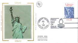 USA ETATS UNIS FDC 1986 STATUE DE LA LIBERTE - 1981-1990