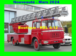 AL SP 236 - Echelle Pivotante Automatique 30 Berliet GAK 70 - VILLECRESNES - Val De Marne - Brandweer