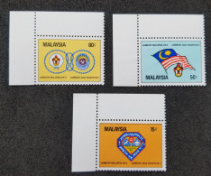 Malaysia 7th Asia Pacific Scout Jamboree At Kelantan 1982 Flag Logo Scouts Scouting (stamp Margin) MNH - Malaysia (1964-...)