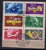 T1985 - SUISSE SWITZERLAND Yv N°471/76 - Oblitérés