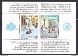 1989 San Marino "Europa Giochi Infantili" Bf 43 MNH** - Blocks & Sheetlets