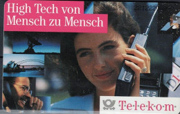 Deutschland - P  PD-SERIES: High Tech Von Mensch Zu Mensch - USED -  1992 - P & PD-Series : Guichet - D. Telekom