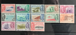 Cayman Islands, 1950. Série Complète MNH. Stanley Gibbons £ 80. - Antillas Holandesas