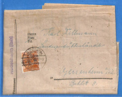 Allemagne Bizone - 1948 - Lettre De Rudesheim - G30735 - Andere & Zonder Classificatie