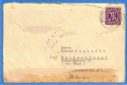 Allemagne Bizone - 1946 - Lettre De Braunschweig - G30723 - Autres & Non Classés