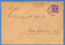 Allemagne Bizone - 1946 - Lettre De Oberstedten - G30728 - Otros & Sin Clasificación