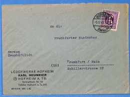 Allemagne Bizone - 1945 - Lettre De Hofheim - G30710 - Sonstige & Ohne Zuordnung