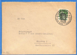 Allemagne Bizone - 1948 - Lettre De Munchen - G30703 - Sonstige & Ohne Zuordnung