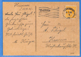 Allemagne Bizone - 1945 - Carte Postale De Hannover - G30688 - Briefe U. Dokumente