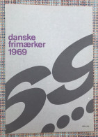 Denmark Danmark 1969, Årsmappe Yearbooks, KARTONOMSLAG / CARDBOARD COVER - Volledig Jaar