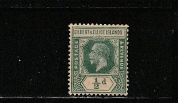 Gilbert Et Ellice YT 26 * : George V - 1922 - Gilbert- Und Ellice-Inseln (...-1979)