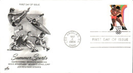 USA ETATS UNIS FDC 1984 JEUX D'ETE - 1981-1990