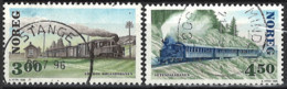 Norwegen Norway 1996. Mi.Nr. 1213-1214, Used O - Gebraucht