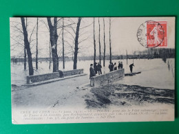 Tours , La Crue Du Cher , 1910 , Pont Submergé - Tours