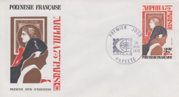 Enveloppe  FDC  1er Jour    POLYNESIE     ARPHILA   1975 - FDC