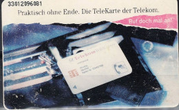 Deutschland - P  PD-SERIES: Telekarte Der Telekom - Praktisch Ohne Ende - USED -  1992 - P & PD-Series: Schalterkarten Der Dt. Telekom